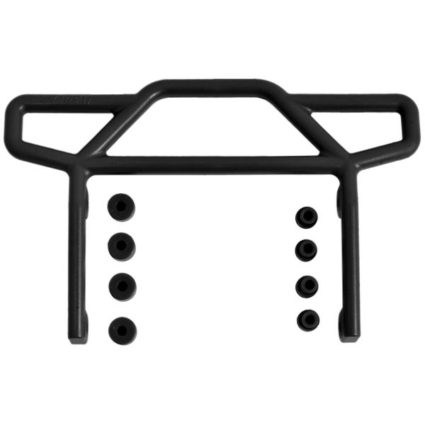 Rpm Rc Products Rear Bumper for the Traxxas Electric Rustler Black RPM70812
